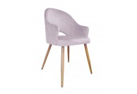 Krzesło tapicerowane Velvet Bluvel - 18 kolorów, krzesła polskie z aksamitu velvet