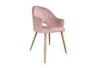 Krzesło tapicerowane Velvet Bluvel - 18 kolorów, krzesła polskie z aksamitu velvet