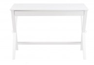 Białe biurko z szufladą 120x60 cm Writex, białe biurka 120x60 cm writex actona