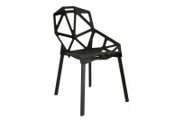 czarne krzesła gap, czarne krzesła ogrodowe gap, krzesła nowoczesne gap