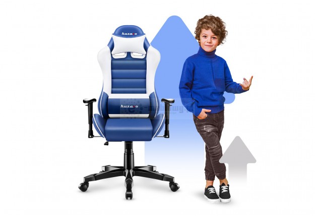 Fotel gamingowy dla dzieci Ranger 6.0 / Niebieski, gamingowe fotele dla dzieci Ranger, polskie fotele dla dzieci