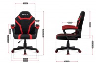 Fotel gamingowy dla dzieci Ranger 1.0, fotel dla gracza ranger 1.0