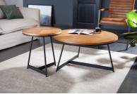 Okrągły stolik kawowy Elegant 45 cm, mały stolik do salonu 45 cm