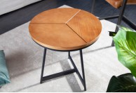 Okrągły stolik kawowy Elegant 45 cm, mały stolik do salonu 45 cm