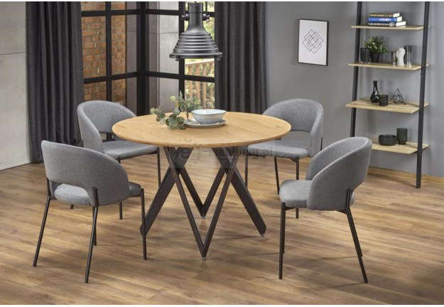 stół okrągły , stół dąb , stół nowoczesny , stół do salonu , stół do mieszkania , stół do gabinetu , stół do jadalni 