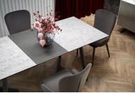 stół prostokątny , stół szary , stół nowoczesny , stół do salonu , stół do mieszkania , stół do gabinetu , stół do jadalni