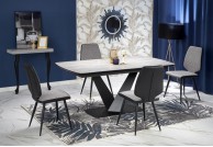  stół prostokątny , stół szary , stół nowoczesny , stół do salonu , stół do mieszkania , stół do gabinetu , stół do jadalni