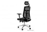Czarny fotel ergonomiczny Vista, fotele ergonomiczne vista