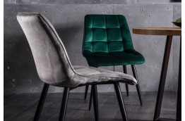 Krzesła nowoczesne Chic Matt Velvet - 8 kolorów