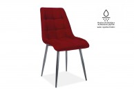 Krzesła nowoczesne Chic Matt Velvet - 8 kolorów