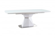 Stół rozkładany Mdf/szkło hartowane Cortez - 2 kolory, rozkładane stoły cortez