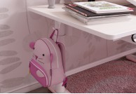 Biurko regulowane elektrycznie do pokoju dziecka Bambi, biurka regulowane dla dzieci