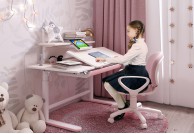 Biurko regulowane elektrycznie do pokoju dziecka Bambi, biurka regulowane dla dzieci