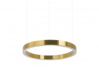 Lampa wisząca Ring 40 - złota i srebrna, srebrna lampa ring 40 cm, złota lampa ring 40