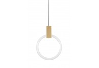 Lampa wisząca złota Hopp 40, lampy wiszące Hopp, lampy do salonu