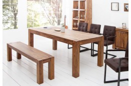 Stół drewniany 160x90 cm ovidiu - palisander