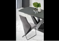 krzesło nowoczesne tapicerowane rodolfo, krzesło do jadalni