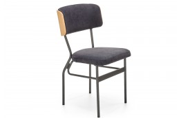 krzesło nowoczesne , krzesło metalowe , krzesło czarne, krzesło z tapicerowane , krzesło stylowe