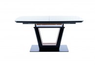 Stół rozkładany 160-220 cm Sydney, stół czarny w połysku Sydney