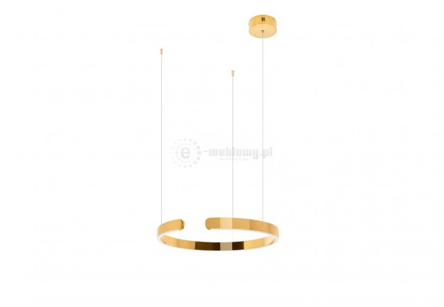 Lampa wisząca złota 40 cm Vista, lampa wisząca do salonu Vista