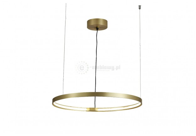 Lampa wisząca złota Circle 60, żyrandol złoty circle 60