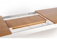 Klasyczny stół rozkładany 160 - 200 cm windsor, biały stół windsor
