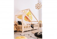 Łóżko dziecięce domek Yoko - różne rozmiary, łóżko drewniane dla dziecka yoko