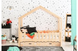 Łóżko dziecięce domek Grace - różne rozmiary