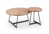 Okrągły stolik kawowy 80 cm elegant, ława kawowa 80 cm elegant