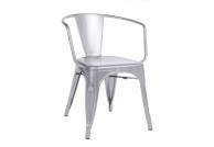 Krzesło metalowe Tower Arm, krzesło metalowe z oparciem tower arm