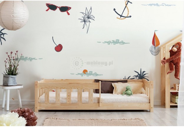 Łóżko dla dziecka drewniane sosnowe Chicka - różne rozmiary