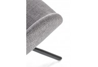 Krzesło nowoczesne bergamo, krzesła tapicerowane szare, krzesła do jadalni, krzesła do salonu