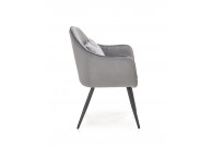 Krzesła tapicerowane z poduszką Melek, krzesła nowoczesne do jadalni melek