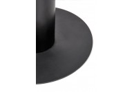 Stół okrągły, rozkładany Cristiano 120 cm, stół czarny okrągły cristiano, stół 120 cm