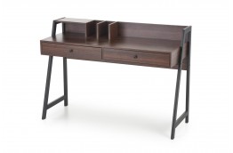 Biurko z szufladami w kolorze orzech Yoko, biurko nowoczesne, biurko funkcjonalne yoko