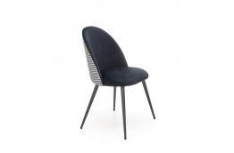 Krzesło z tkaniny velvet Check 