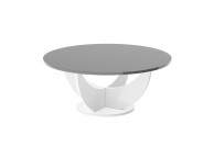 Ława okrągła Capri o średnicy 100 cm, stolik kawowy okrągły do salonu, stolik 100 cm capri