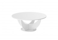 Ława okrągła Capri o średnicy 100 cm, stolik kawowy okrągły do salonu, stolik 100 cm capri