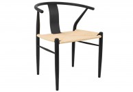 krzesło nowoczesne , krzesło metalowe , krzesło czarne , krzesło z metalu, krzesło z plecionką