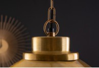 lampa wisząca złota 115 cm, lampy wiszące złote, żyrandol złoty 115 cm shiro