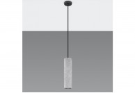 Pojedyncza lampa wisząca betonowa Luvo, lampa betonowa loft luvo, lampy do salonu