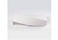 Kinkiet ceramiczny Sigma biały, lampy ścienne ceramiczne białe, kinkiety białe sigma