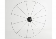 Designerski plafon / kinkiet Eskola 140 cm, kinkiety dekoracyjne czarne eskola, lampy ścienne 