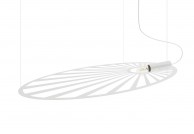 Designerska lampa wisząca Lehdet biała, lampy wiszące designerskie, lampy wiszące białe lehdet