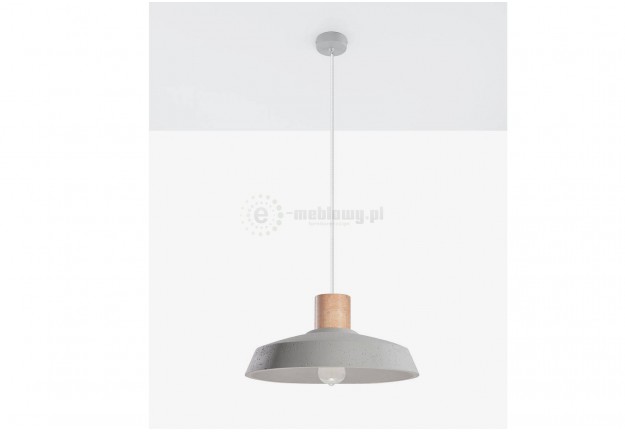 Lampa wisząca nad stół do jadalni, lampy wiszące betonowe afra, lampy wiszące afra,