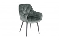 Krzesła tapicerowane Milano, krzesła do jadalni, krzesła z aksamitu, krzesła nowoczesne