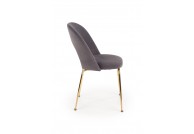 Krzesło ze złotymi nogami w stylu glamour arry, krzesła na złotych nogach, krzesła tapicerowane