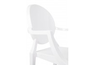 Krzesło nowoczesne lumi, krzesła transparentne louis, krzesła plastikowe