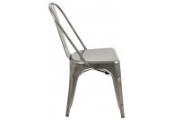 Krzesła ze stali tower, krzesła metalowe srebrne tower, krzesła srebrne metalowe