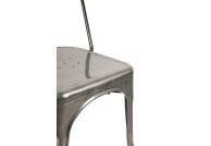 Krzesła ze stali tower, krzesła metalowe srebrne tower, krzesła srebrne metalowe